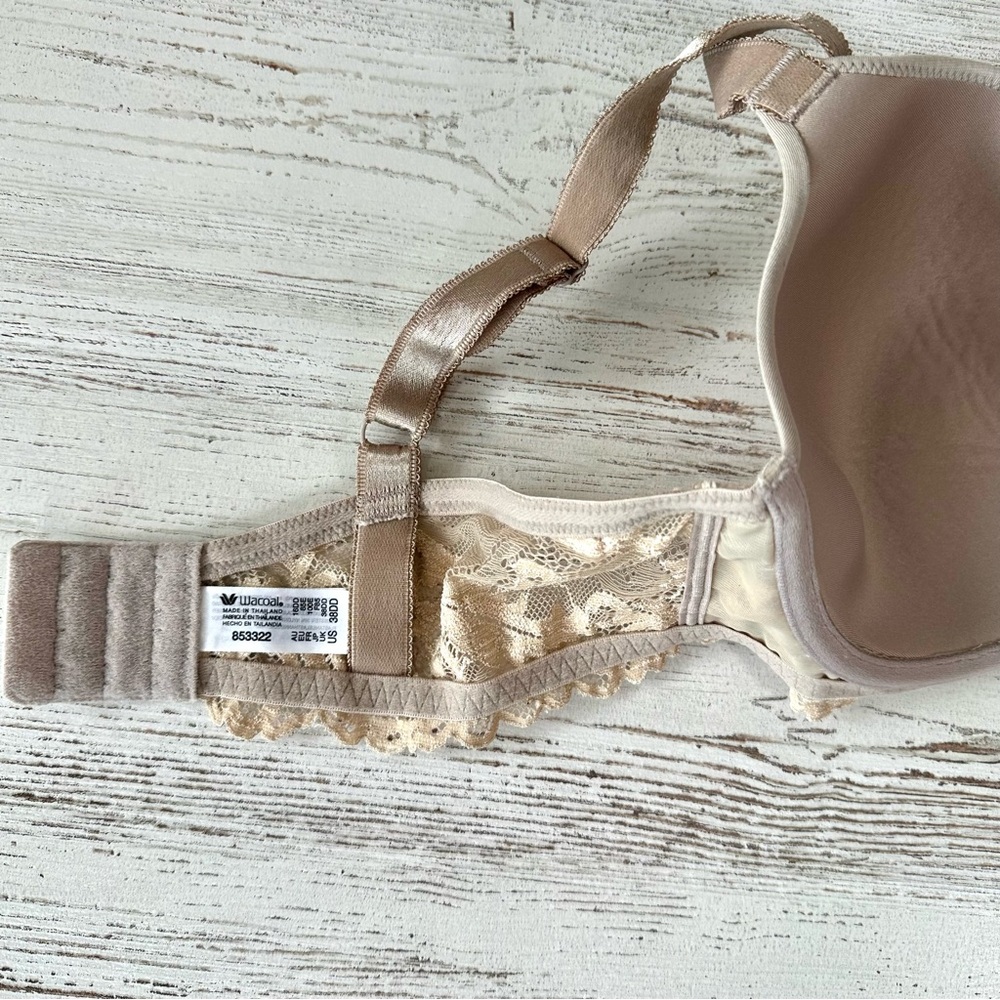 WACOAL Instant Icon T-Shirt Bra 38DD Tan - Picture 9 of 12